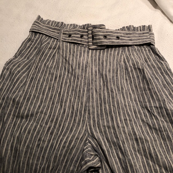 AE high waisted paperbag tapered pant with belt - Picture 2 of 3